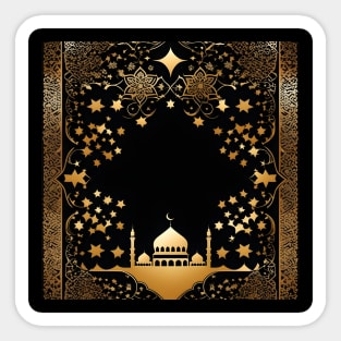 Islamic mosque art Sticker